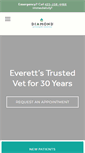 Mobile Screenshot of diamondvet.com